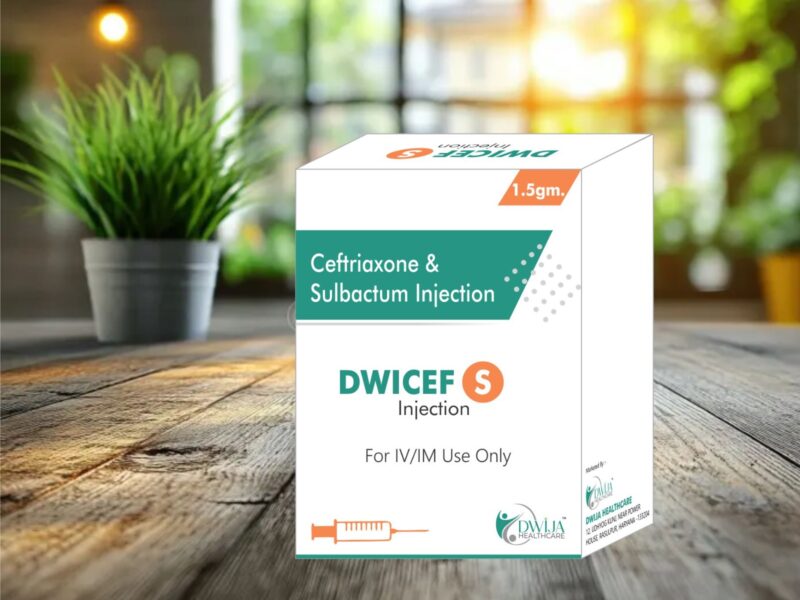 DWICEF-S Injection (Ceftriaxone & Sulbactam 1.5 gm)