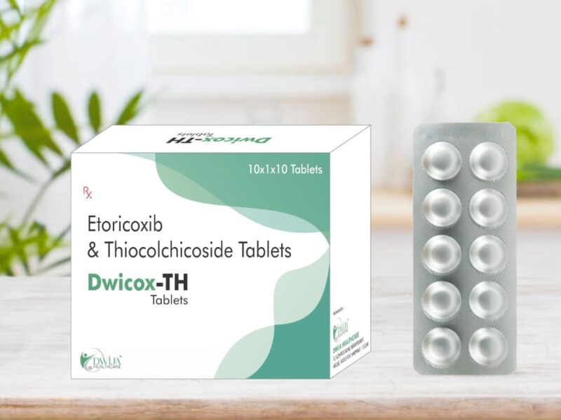 Dwicox-TH Tablets (Etoricoxib & Thiocolchicoside)